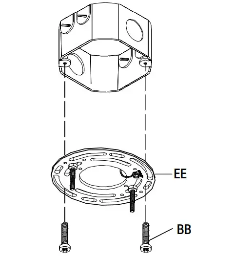 GLUCKSTEINELEMENTS 39658-HBCLED LED Flushmount - Figure 3
