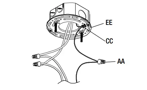 GLUCKSTEINELEMENTS 39658-HBCLED LED Flushmount - Figure 4