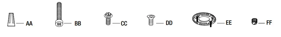 GLUCKSTEINELEMENTS 39658-HBCLED LED Flushmount - tool 3