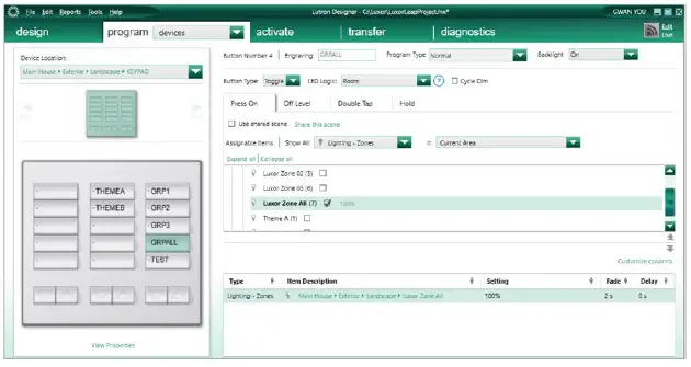 LUXOR Lutron OSX Controller-10