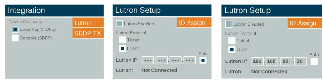 LUXOR Lutron OSX Controller-13