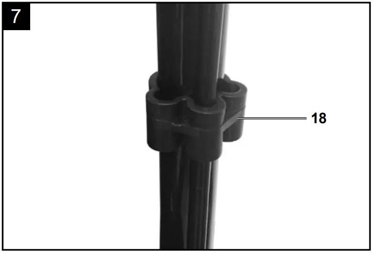 MD531 Petrol Lawn Mower Assembly illustration