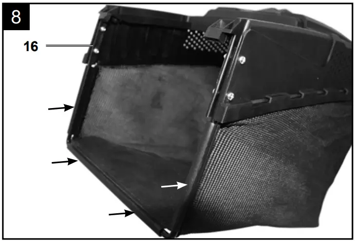 MD531 Petrol Lawn Mower Assembly illustration