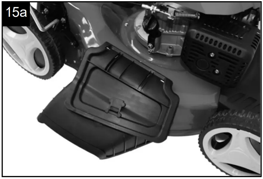 MD531 Petrol Lawn Mower Assembly illustration