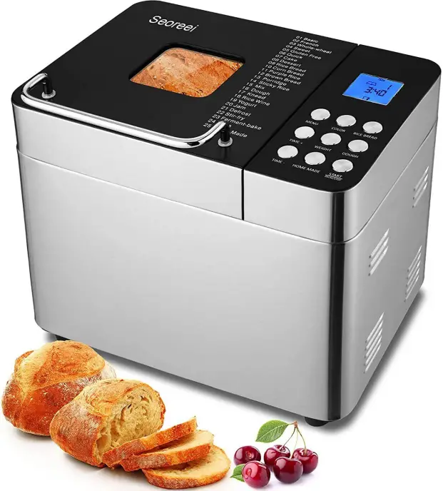 Seoreei-Stainless-Steel-Bread-Machine-Owner-s-Manual-fig-1