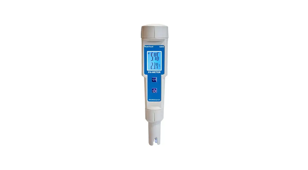 Peaktech 5305 Ph Meter Instruction Manual
