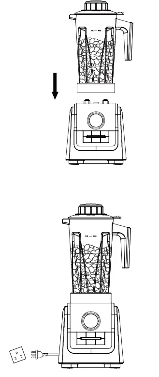 JOYOUNG Blender with LED Screen 5 Programs-12