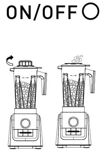 JOYOUNG Blender with LED Screen 5 Programs-14