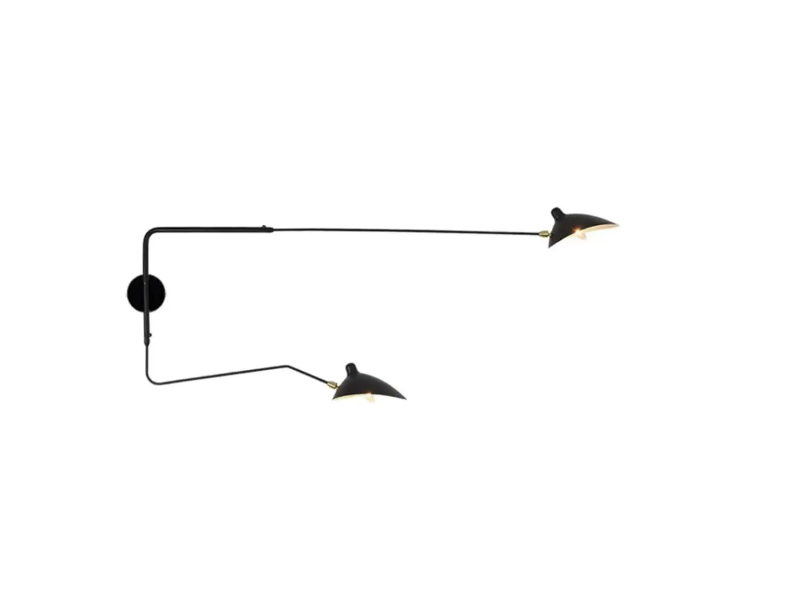 Serge 8505w-2 2-arm Wall Light User Manual