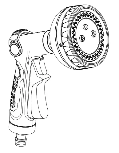 PARKSIDE IAN 394113_2104 Multi-Function Spray Gun -