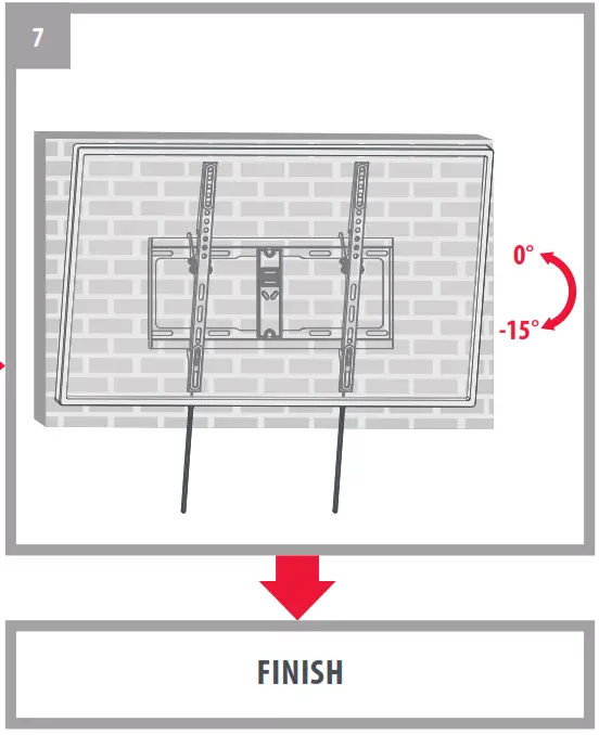 ONE FOR ALL WM4429 Tilting TV Wall Mount - fig6