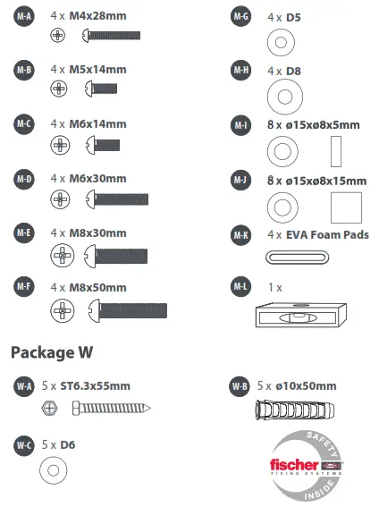 ONE FOR ALL WM4429 Tilting TV Wall Mount - pakeg