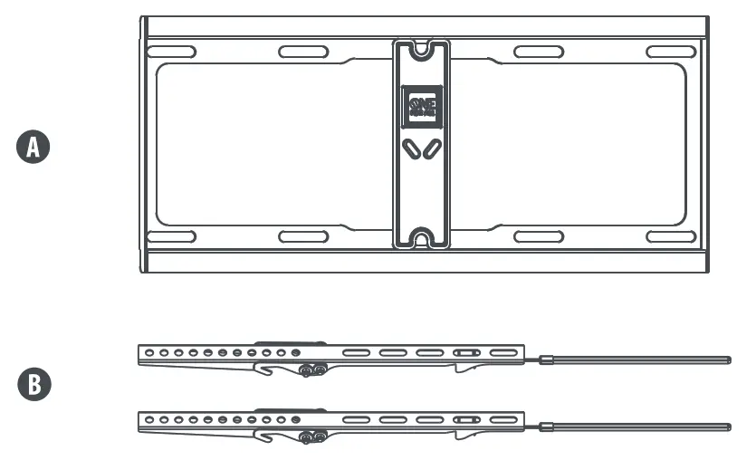 ONE FOR ALL WM4429 Tilting TV Wall Mount