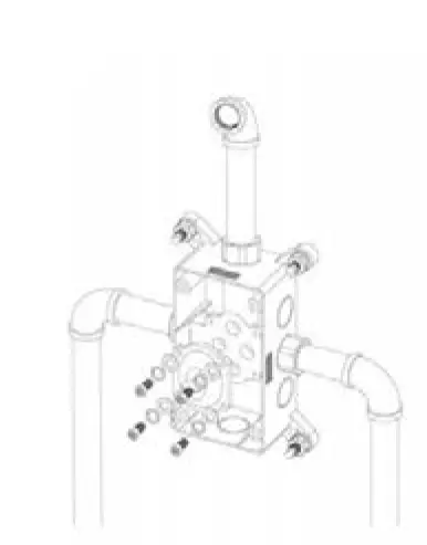 RUBINETA Shower Column Set River+Thermo-13