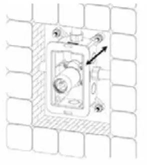 RUBINETA Shower Column Set River+Thermo-15