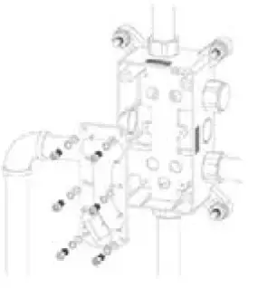 RUBINETA Shower Column Set River+Thermo-4