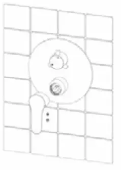 RUBINETA Shower Column Set River+Thermo-8