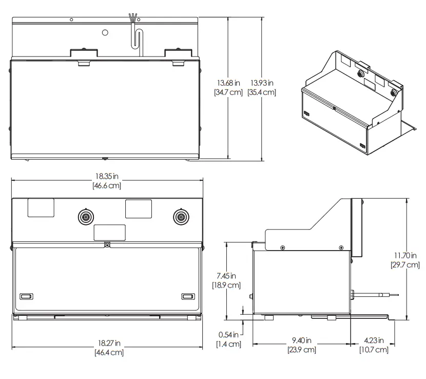 Curtis IntelliFresh Satellite Stand fig 6