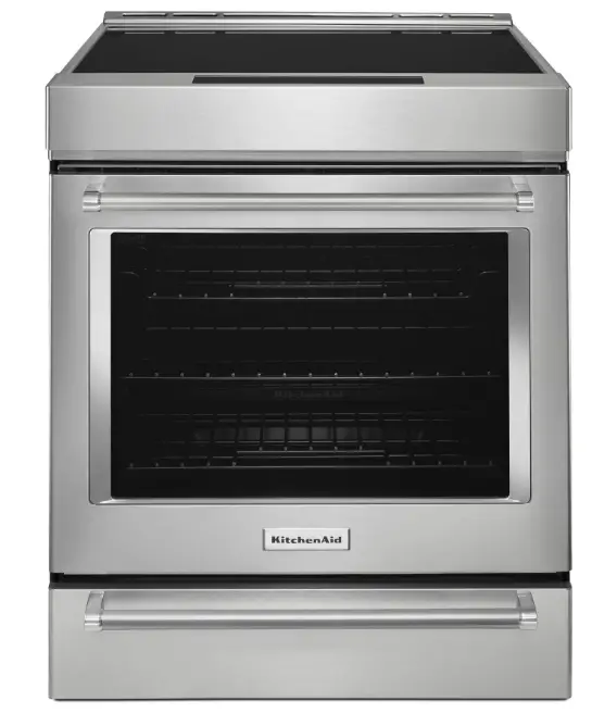 KitchenAid KSIB900ESS 30 Inch 76.2 cm Slide-In Ranges