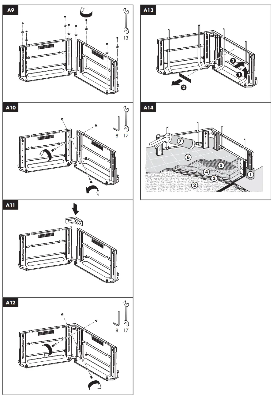 Hansgrohe Axor Wall and Ceiling Mount -fig3