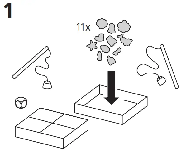 IKEA 605 262 26 BLÅVINGAD Soft Toy fig