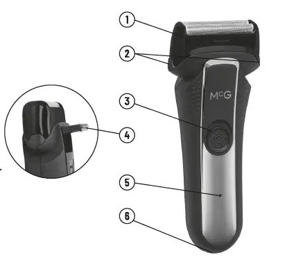 McGREGOR-BM929121983 -Rechargeable-Shaver -125x170mm-fig-1