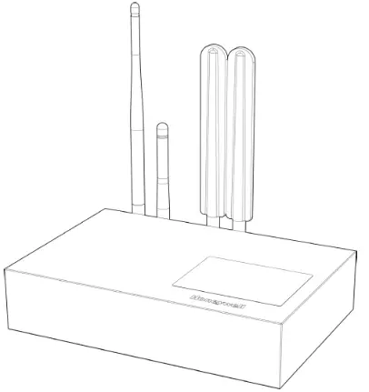 Honeywell Central Hub Wireless Gas Monitor Connector