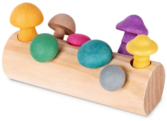 beeloom 1300172 Mushloom 3D Wooden Puzzle-