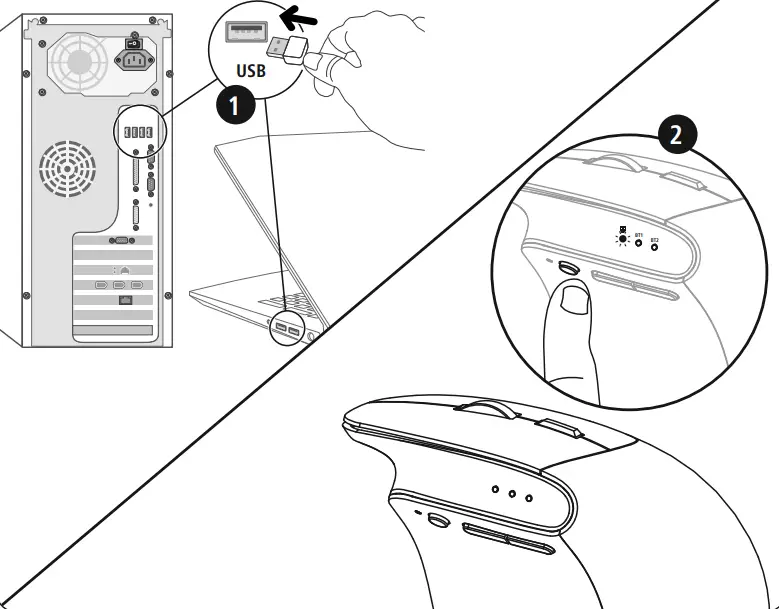 hama EMW-700 ERGONOMIC Vertical Multi Device Mouse-fig2