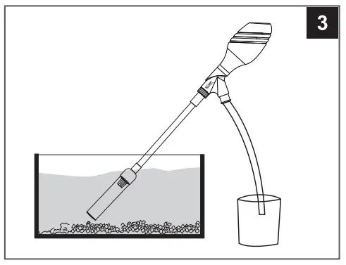 hygger HG 013 S Aquarium Gravel Cleaner - 5