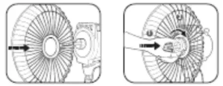 Goldair GCPF130 40cm Pedestal Fan with Remote fig 2