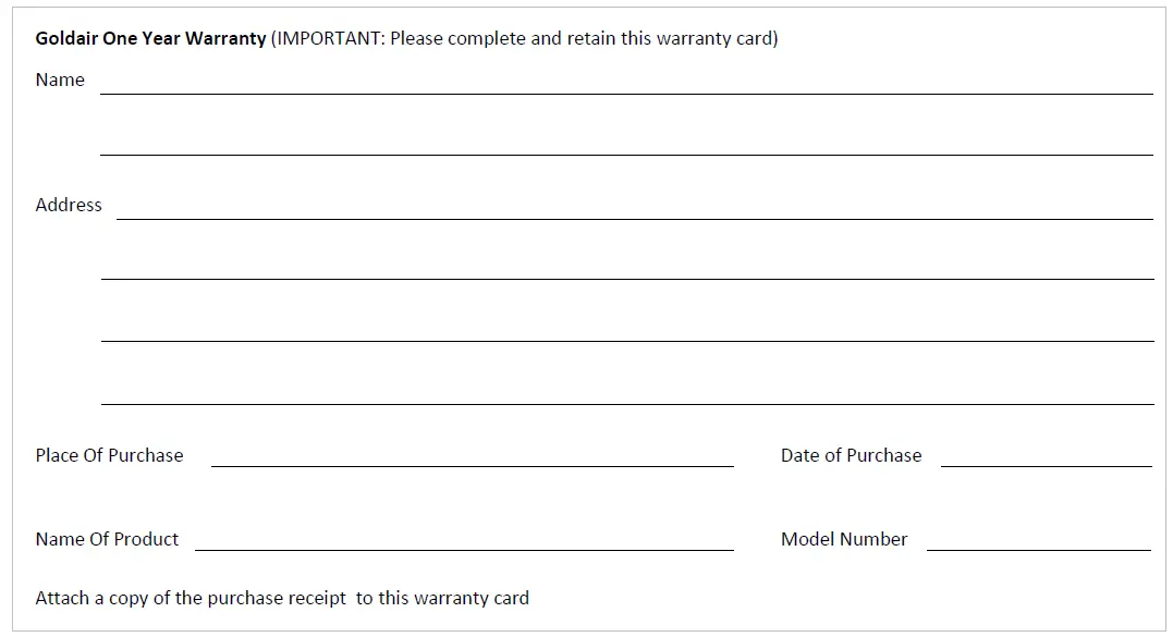 Goldair GCPF130 40cm Pedestal Fan with Remote fig 9
