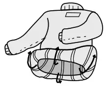 SHARP ES-FW105SG Washing Machine - before washing 1