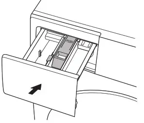 SHARP ES-FW105SG Washing Machine - pushed