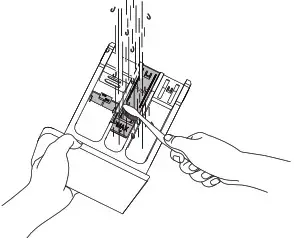 SHARP ES-FW105SG Washing Machine - small brush