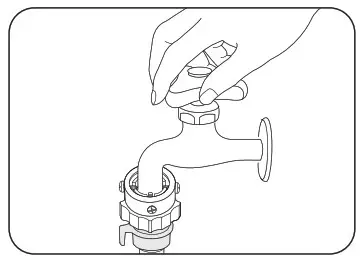 SHARP ES-FW105SG Washing Machine - valve filter 1