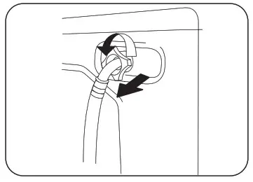 SHARP ES-FW105SG Washing Machine - valve filter 2