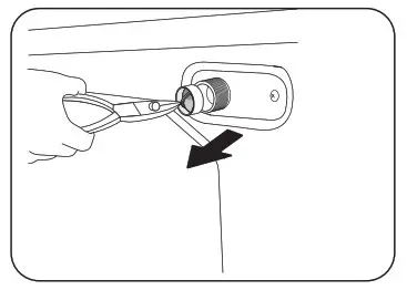 SHARP ES-FW105SG Washing Machine - valve filter 3