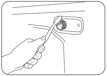 SHARP ES-FW105SG Washing Machine - valve filter 4