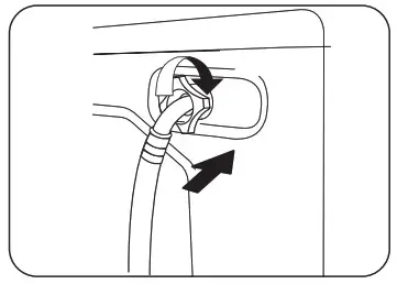 SHARP ES-FW105SG Washing Machine - valve filter 6