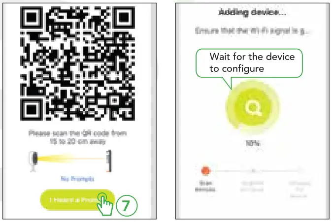 LLOYD S LC-1316 Wireless Camera - Add device 3