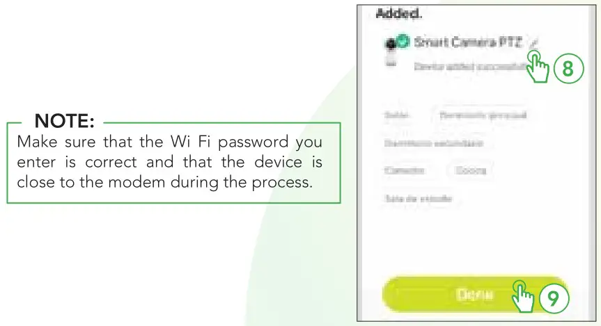 LLOYD S LC-1316 Wireless Camera - Add device 4