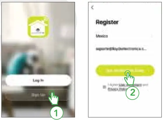 LLOYD S LC-1316 Wireless Camera - Registration and Access 1