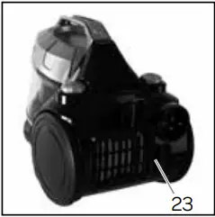 TOMADO TVC2001B Vacuum Cleaner A09