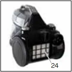 TOMADO TVC2001B Vacuum Cleaner A10