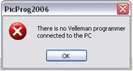 velleman VM134, K8076 PIC Programmer Board 06