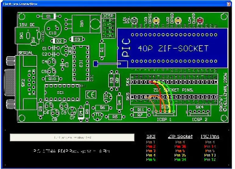 velleman VM134, K8076 PIC Programmer Board 23