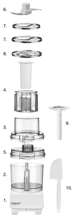 Cuisinart DLC-8SBCYP1 Custom Food Processor 2