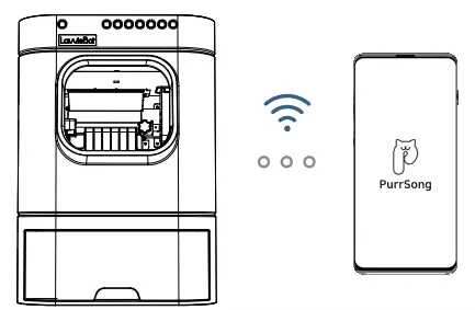 PurrSong LavvieBot S Robotic Litter Box - Fig 2