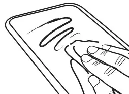 onn 12 Series Glass Screen Protector with Built-in Microbial - Dry the Screen